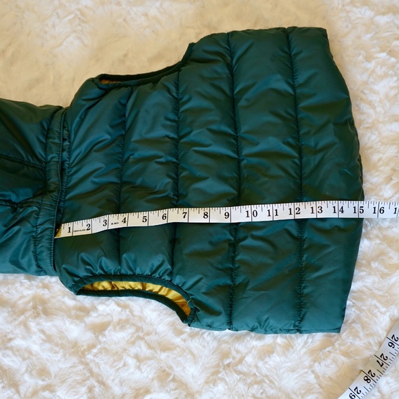 H&M Kids Green removable Hooded Puffed Vest 3/4T - Picture 10 of 11